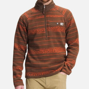 The North Face Printed Gordon Lyons Sweatshirt 1/4 Zip Size Small